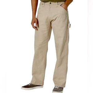 Signature by Levi Strauss Workwear Men’s Carpenter Pants Jeans Beige Size 38x32